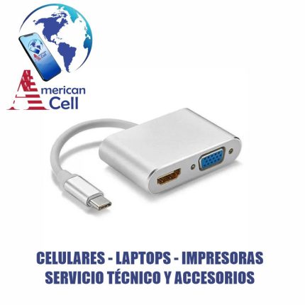 ADAPTADOR - DE TIPO C HDMI A VGA