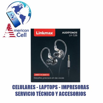 AUDÍFONOS - CABLE LINKMAX LK-S26