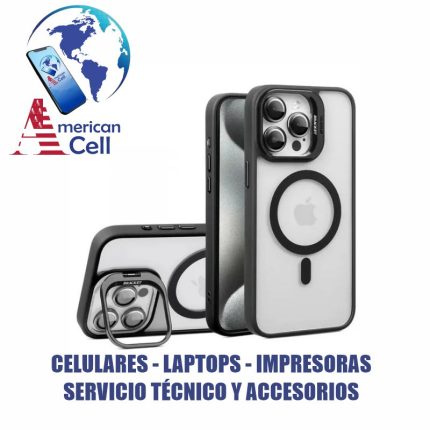 CARCASA MAGNETICO PARANTE - LENTE - IPHONE 16 PRO MAX