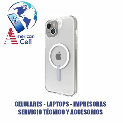 CARCASA TRANSPARENTE MAGSAFE - IPHONE 15 PLUS