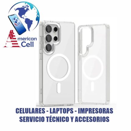 CARCASA TRANSPARENTE MAGSAFE - SAMSUNG S25 ULTRA