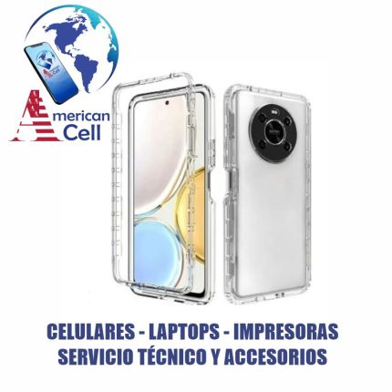 CARCASA - TRANSPARENTE - HONOR  X9A  & MAGIC 5 LITE - 3 EN 1