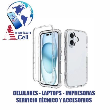 CARCASA TRANSPARENTE - IPHONE 16