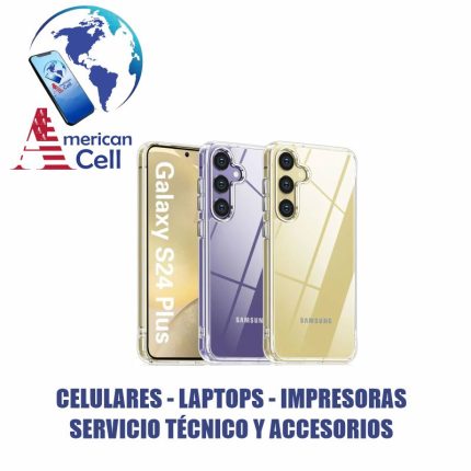 CARCASA - TRANSPARENTE - SAMSUNG - S24 PLUS - 3 EN 1
