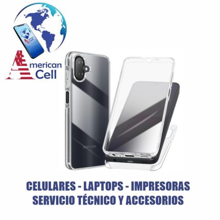 CARCASA - TRANSPARENTE - SAMSUNG - A07 - 3 EN 1