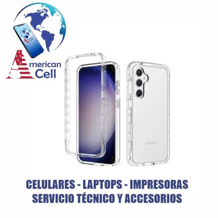 CARCASA - TRANSPARENTE - SAMSUNG - A24 4G & A25 5G - 3 EN 1