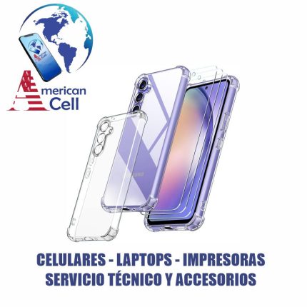 CARCASA - TRANSPARENTE - SAMSUNG - A54 - 3 EN 1
