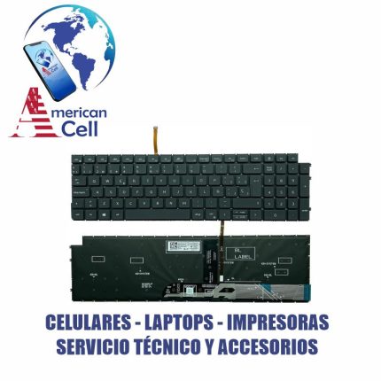 TECLADO - LAPTOP - DELL - 3525 3520 , 5510 ,5515 ILUMINADO SP
