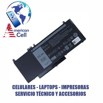BATERIA COMPATIBLE - DELL 6MT4T - 5470 8000AH