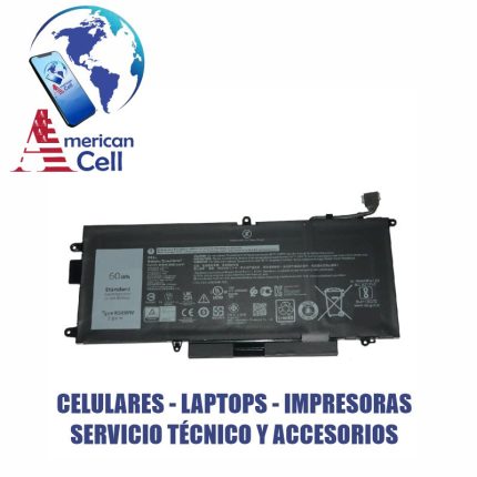 BATERIA COMPATIBLE - DELL K5XWW 60Wh 7.6V 4 CELDAS 5289 725KY N18GG INT