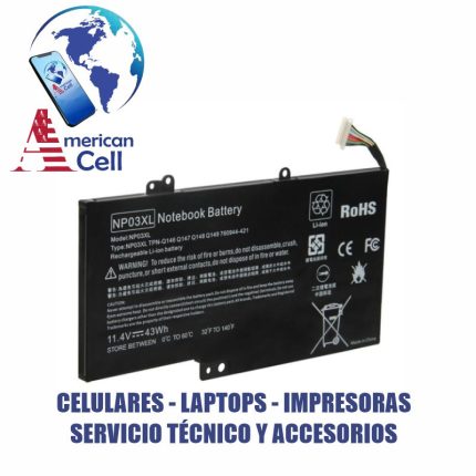 BATERIA COMPATIBLE - HP NP03XL