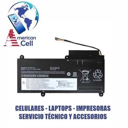 BATERIA COMPATIBLE - LENOVO E450 - 45N1756 - T470 INTERNO
