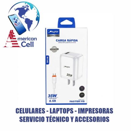 CARGADOR - MOBILE  PHONE TIPO V8 TCC210