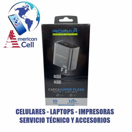CARGADOR ROMAX - 6.2A 120W TCC0551