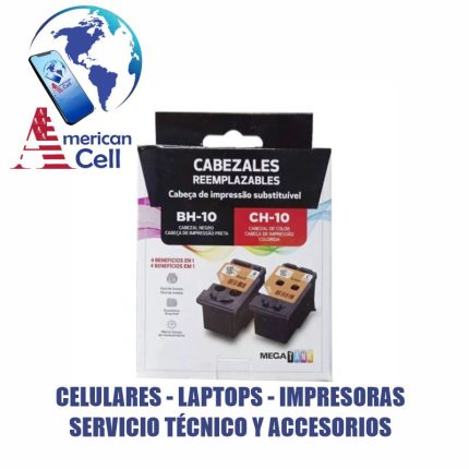 PACK - CANON - CABEZAL 3418C004AA,BH-10 NEGRO CABEZAL CH-10 DE COLOR, PARA G5010, G6010, G7010, G2160, G2170, G3160, GM2010 S-n PC8368000016