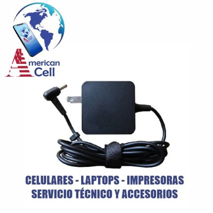 CARGADOR COMPATIBLE - ASUS 19V 3.42A 65W 4.0X1.35 P. DELGADA CUADRADO