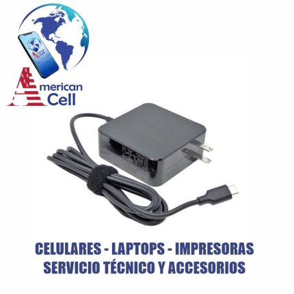 CARGADOR COMPATIBLE - ASUS 5V 2A-12V 3A-15V 2A-20V 3A-20V 3.25A 65W TIPO C CUADRADO
