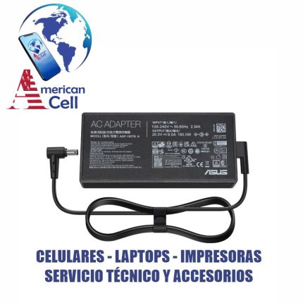 CARGADOR COMPATIBLE - ASUS 20V 9A 180W PUNTA 6.0X3.7