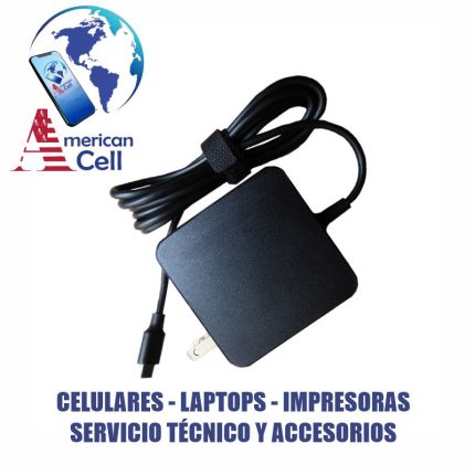CARGADOR COMPATIBLE - DELL 5V 2A - 12V 3A - 15V 3A - 20V 2A
- 20V 4.5A 90W TIPO C CUADRADO