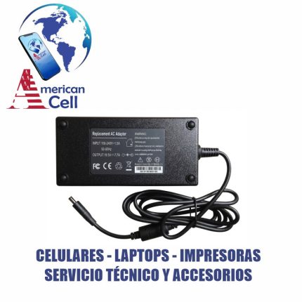 CARGADOR COMPATIBLE - DELL 19.5V 9.23A 180W 4.5X3.0 PUNTA DELGADA