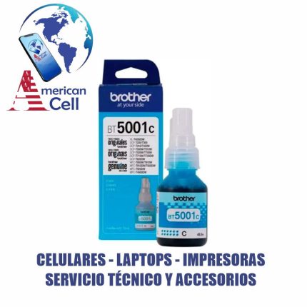 TINTA - BROTHER - BT5001C AZUL