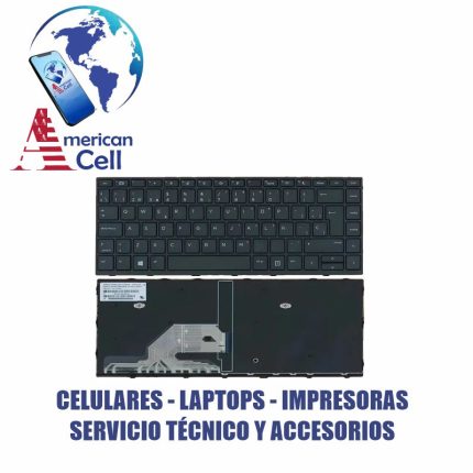 TECLADO - LAPTOP - HP - 645 G4 430 G5 440 G5 445 G5 Negro SP ESQUINA RECTO