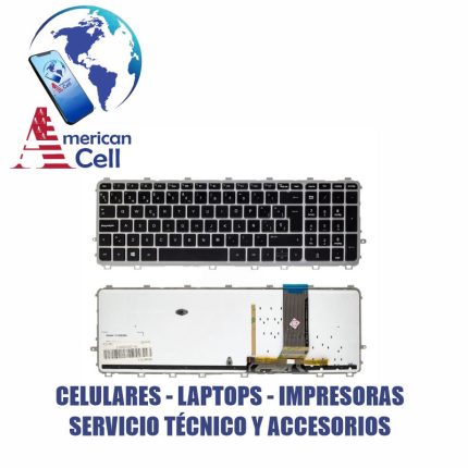 TECLADO - LAPTOP - HP - ENVY 15-J-15-AX RETROILUMINADO SP