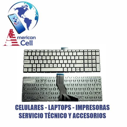 TECLADO - LAPTOP - HP - 15-AB ENTER RECTO SP ESQUINA OVALADO