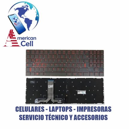 TECLADO - LAPTOP - LENOVO - Y540 - Y520-15IKB ILUMINADO ROJO SP