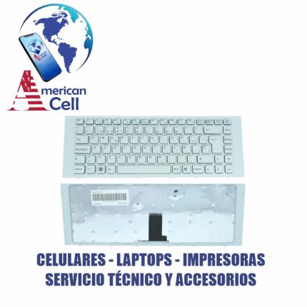 TECLADO - LAPTOP - SONY - VPC-EG PCG-61A11U CON FRAME BLANCO SP