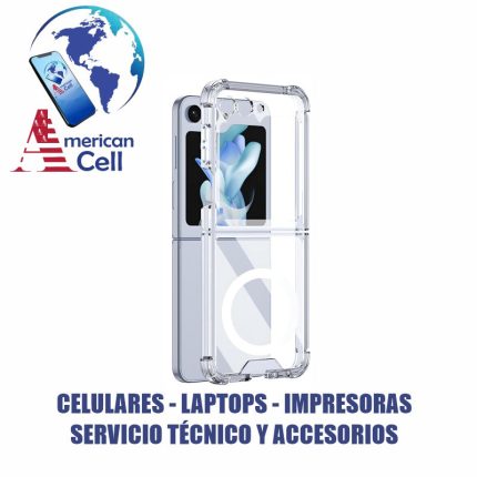 CARCASA TRANSPARENTE MAGSAFE - SAMSUNG Z FLIP 6